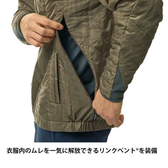 ポリゴンULジャケット イエローオーカー