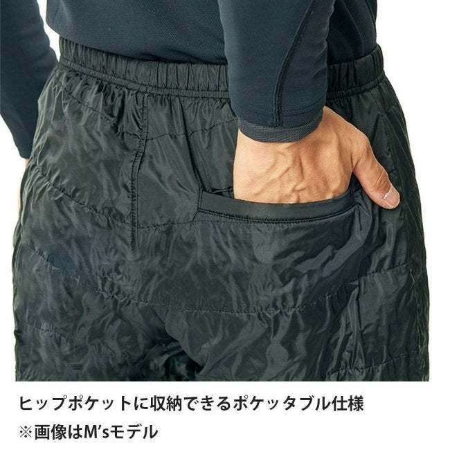 ポリゴンULパンツ WOMEN'S ブラック
