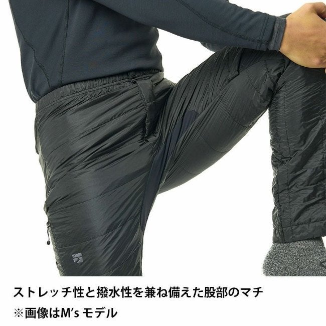 ポリゴンULパンツ WOMEN'S ブラック