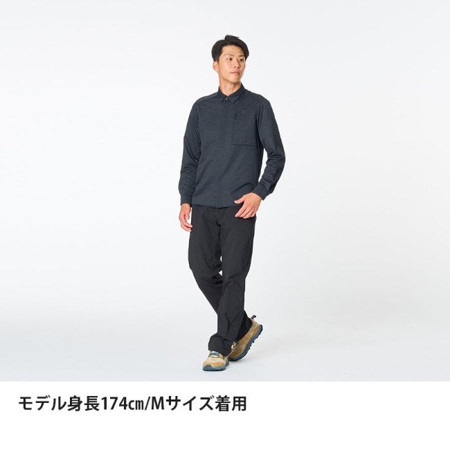 ラミースピンニットシャツ ダークインディゴ