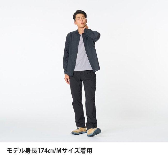 ラミースピンニットシャツ ダークインディゴ