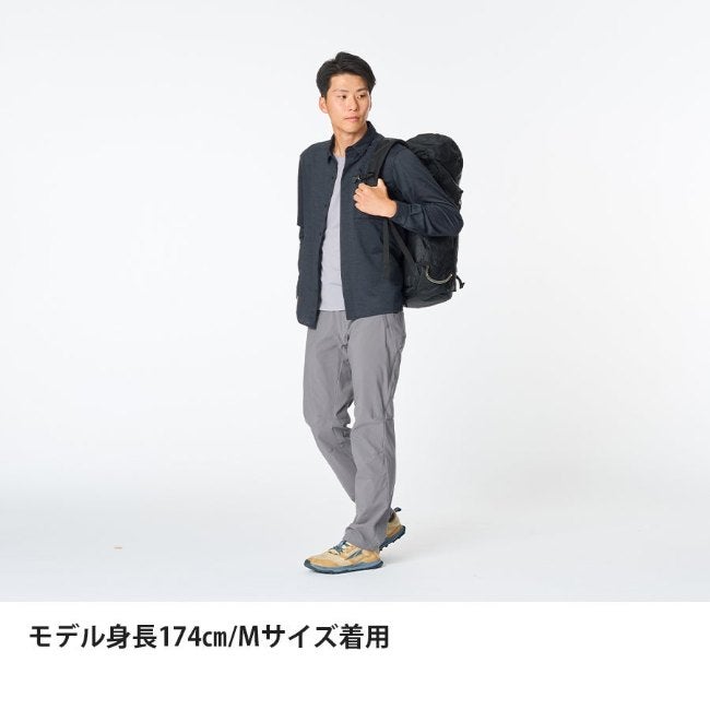 ラミースピンニットシャツ ダークインディゴ