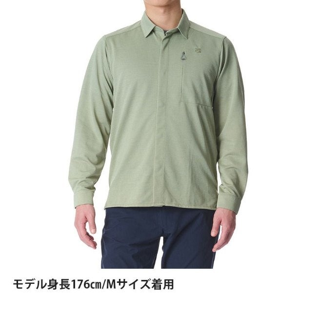 ラミースピンニットシャツ ダークインディゴ