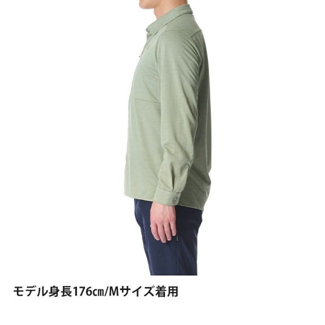 ラミースピンニットシャツ ダークインディゴ