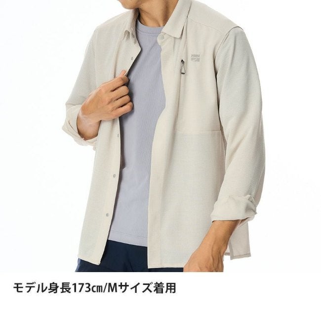 ラミースピンニットシャツ ダークインディゴ