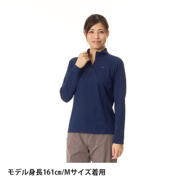 ドラウトクアッド ジップネック WOMEN'S アイボリー