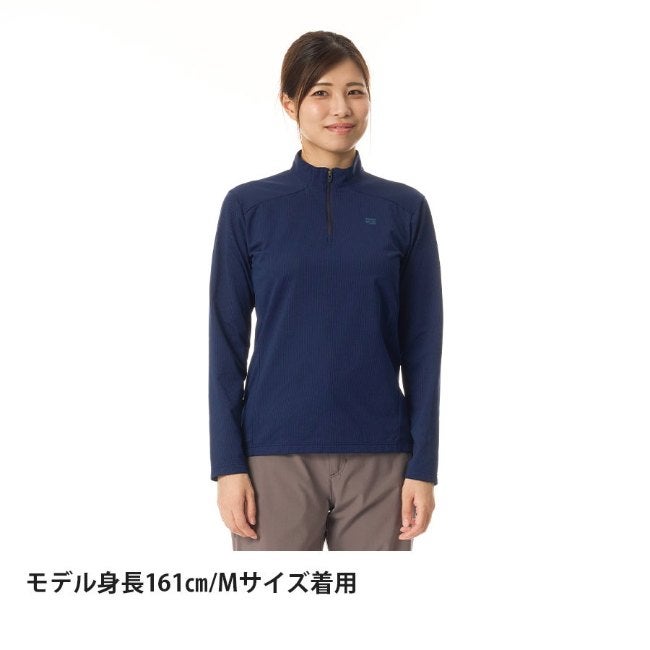 ドラウトクアッド ジップネック WOMEN'S アイボリー