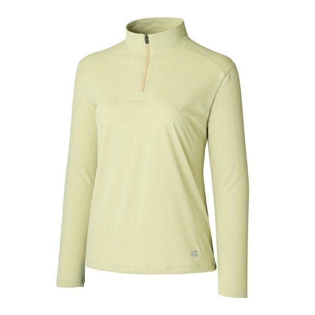 ドラウトシェードジップネック WOMEN'S シトロンベージュ