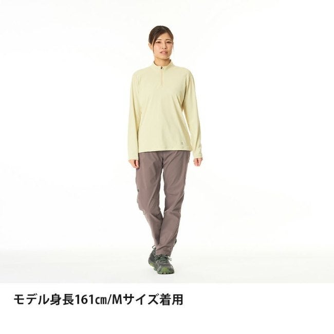 ドラウトシェードジップネック WOMEN'S シトロンベージュ