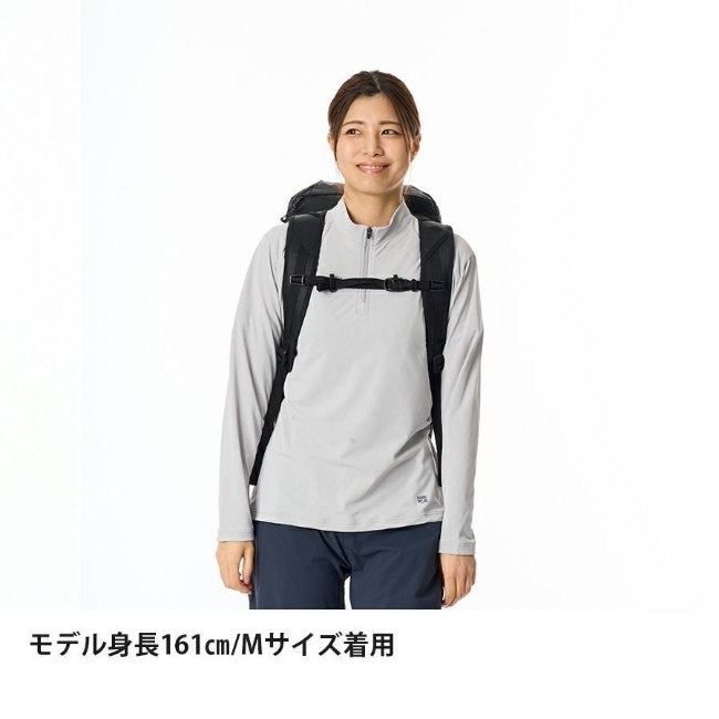 ドラウトシェードジップネック WOMEN'S シトロンベージュ
