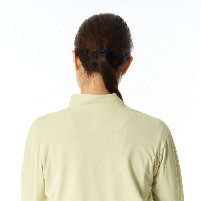 ドラウトシェードジップネック WOMEN'S シトロンベージュ