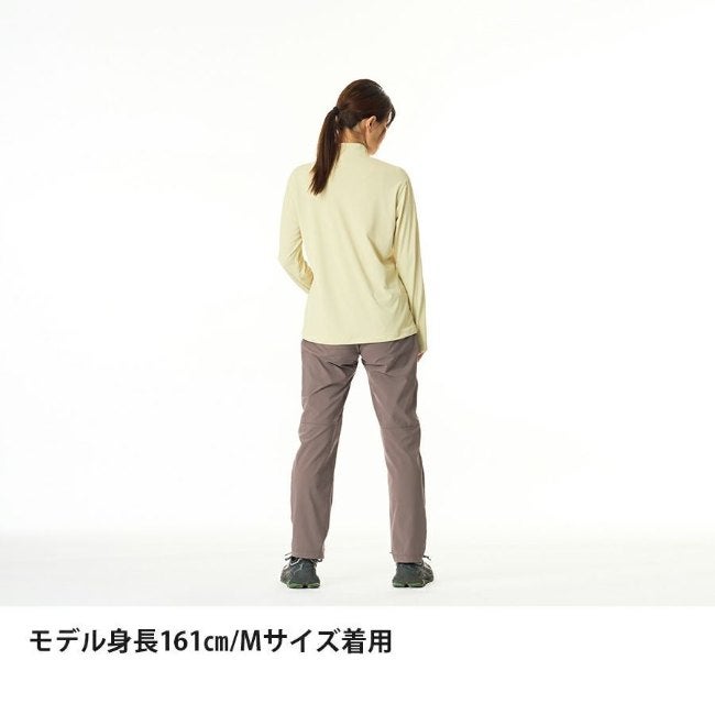 ドラウトシェードジップネック WOMEN'S シトロンベージュ