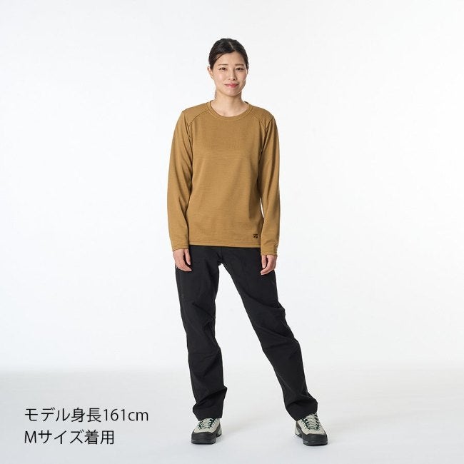 ドラウトラルゴ ロングスリーブ WOMEN'S チャコールヘザー