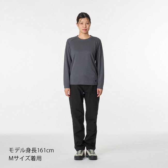 ドラウトラルゴ ロングスリーブ WOMEN'S チャコールヘザー