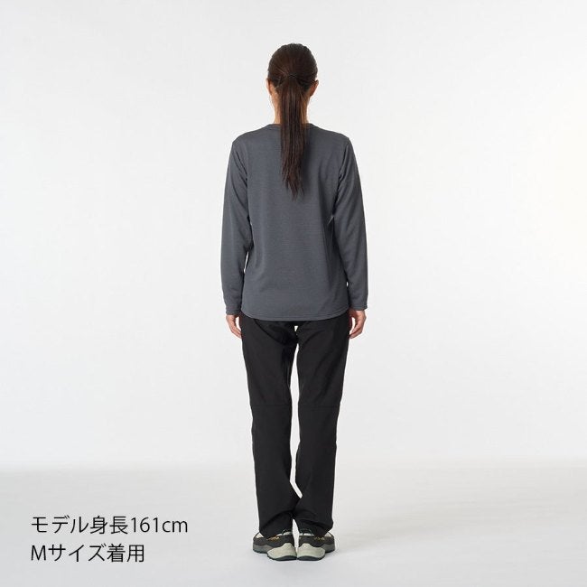 ドラウトラルゴ ロングスリーブ WOMEN'S チャコールヘザー