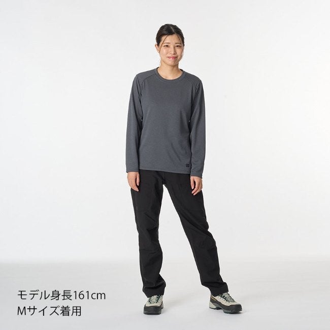 ドラウトラルゴ ロングスリーブ WOMEN'S チャコールヘザー