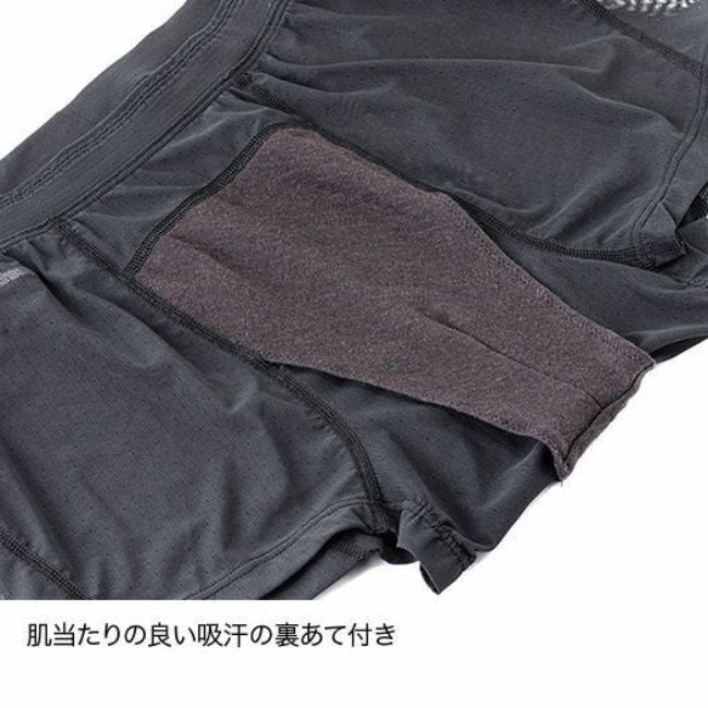ドライレイヤークールボクサー（前閉じ） ブラック