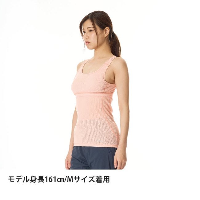 ドライレイヤーベーシックブラタンクトップ ペイルグレー
