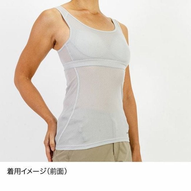 ドライレイヤーベーシックブラタンクトップ ペイルグレー