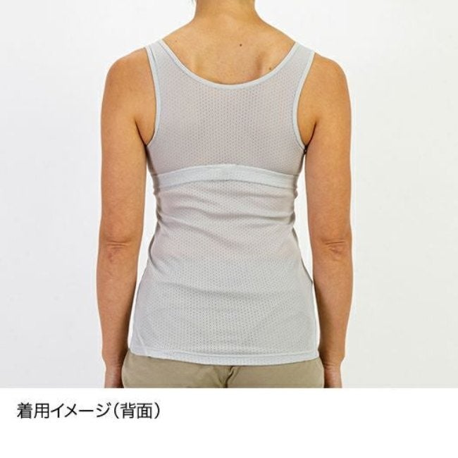 ドライレイヤーベーシックブラタンクトップ ペイルグレー