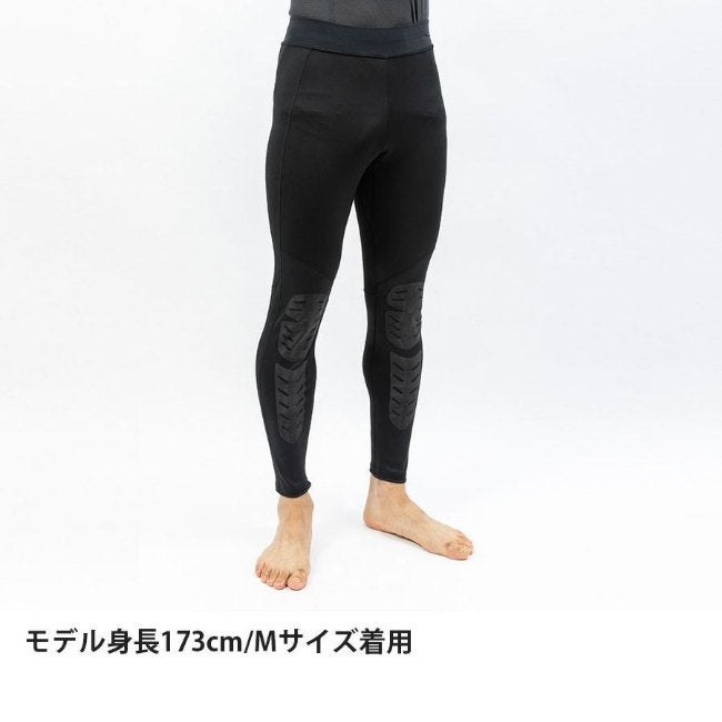 フラッドラッシュレッグガードタイツ ダークグレー