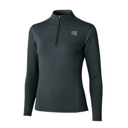 フラッドラッシュジップネック WOMEN'S ダークグレー