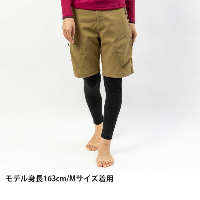 フラッドラッシュタイツ WOMEN'S ブラック