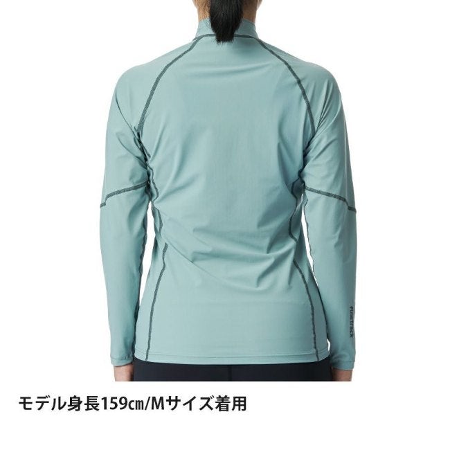 ラピッドラッシュジップネック WOMEN'S ディープブルー