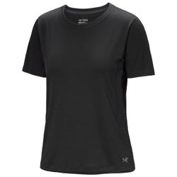 ラナ メリノウール クルー ショートスリーブ ウィメンズ Black