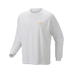 クラッグ コットン ロングスリーブ メンズ White Light / Larch