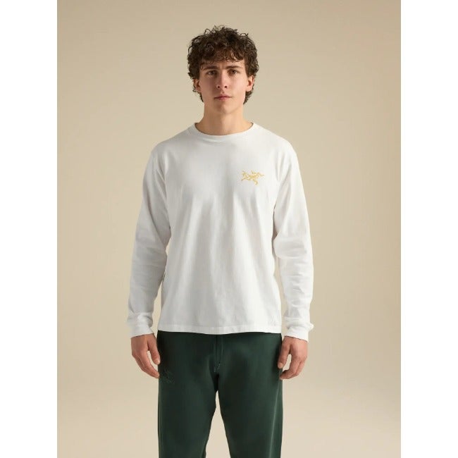クラッグ コットン ロングスリーブ メンズ White Light / Larch