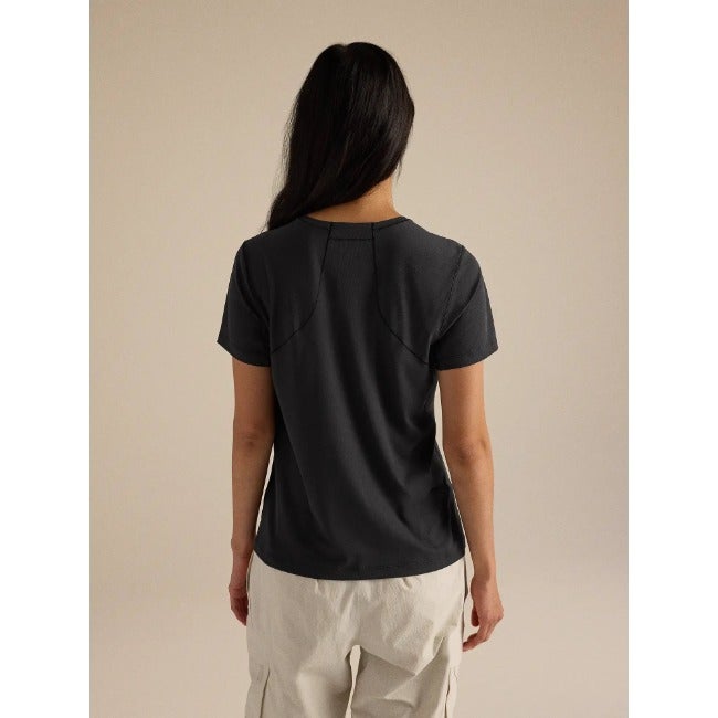 サンナ クルー ショートスリーブ ウィメンズ Black