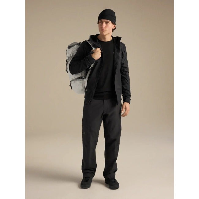 デルタ ハイブリッド フーディ メンズ Black