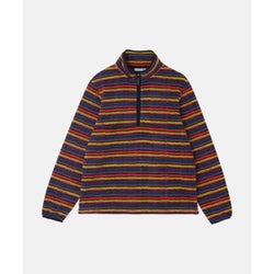 THERMAL FLEECE PULLOVER MULTI-STRIPE
