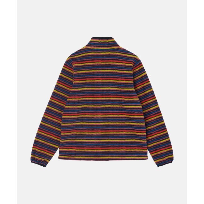 THERMAL FLEECE PULLOVER MULTI-STRIPE