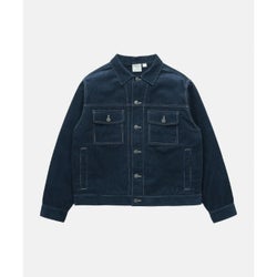 CORDUROY TRACKER JACKET NAVY