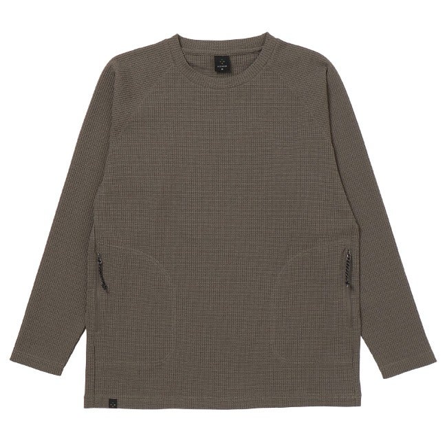 Waffle LS Tee