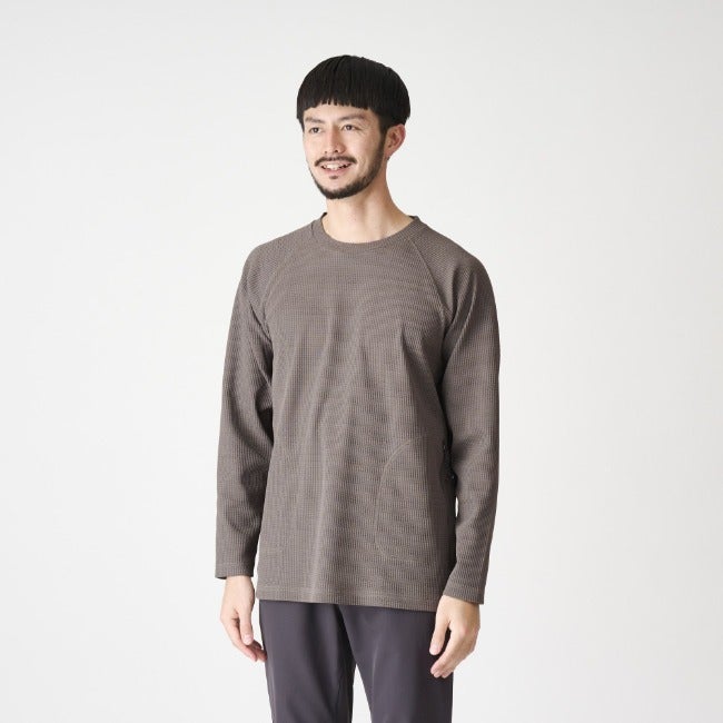 Waffle LS Tee