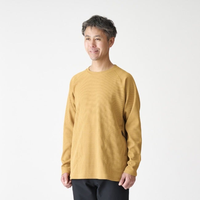 Waffle LS Tee