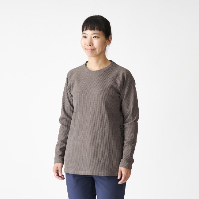 Women's Waffle LS Tee