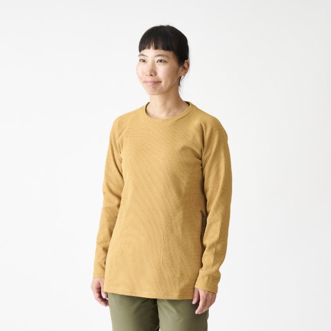 Women's Waffle LS Tee