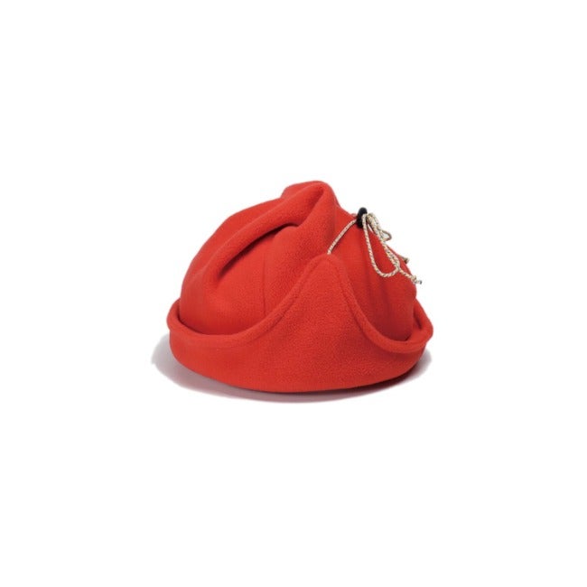 Lock Flap Beanie Scarlet