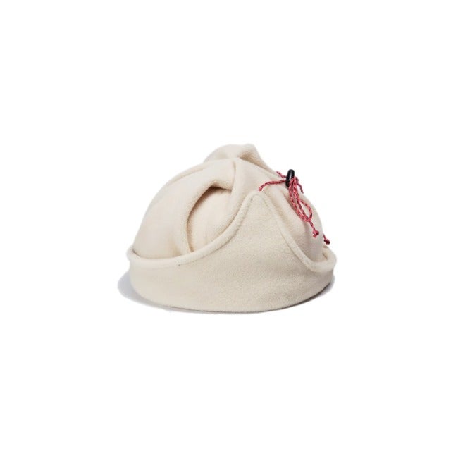 Lock Flap Beanie Ivory