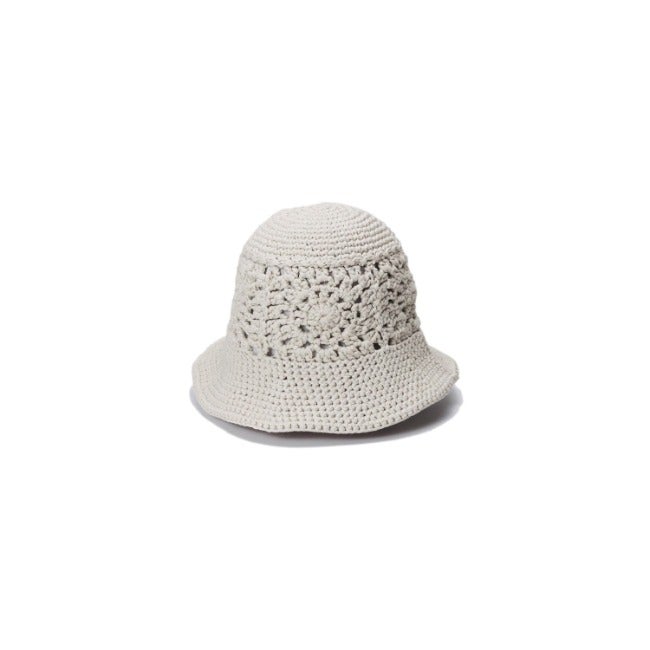 Petal Knit Hat Ecru