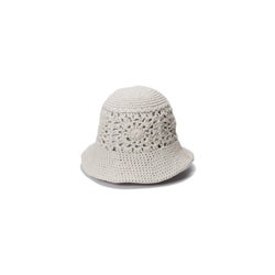 Petal Knit Hat Ecru