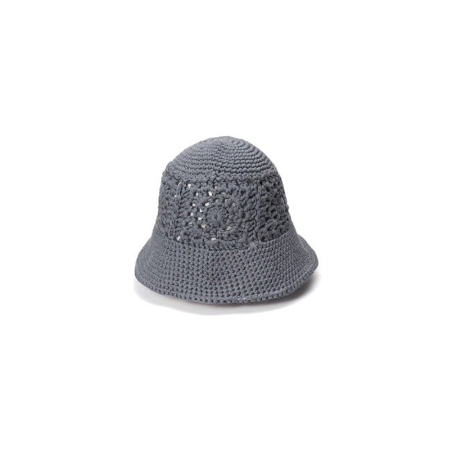 Petal Knit Hat C.Grey