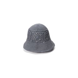 Petal Knit Hat C.Grey