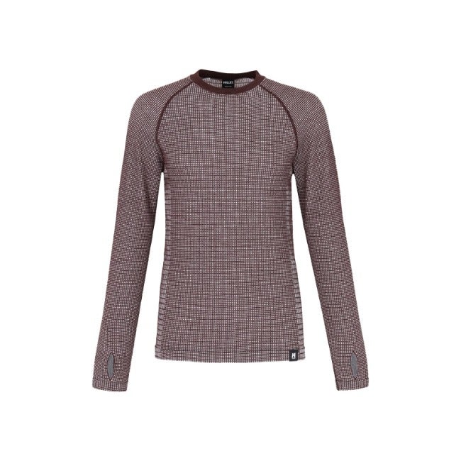 WAFFLE WOOL CRW Men's TRUFFLE