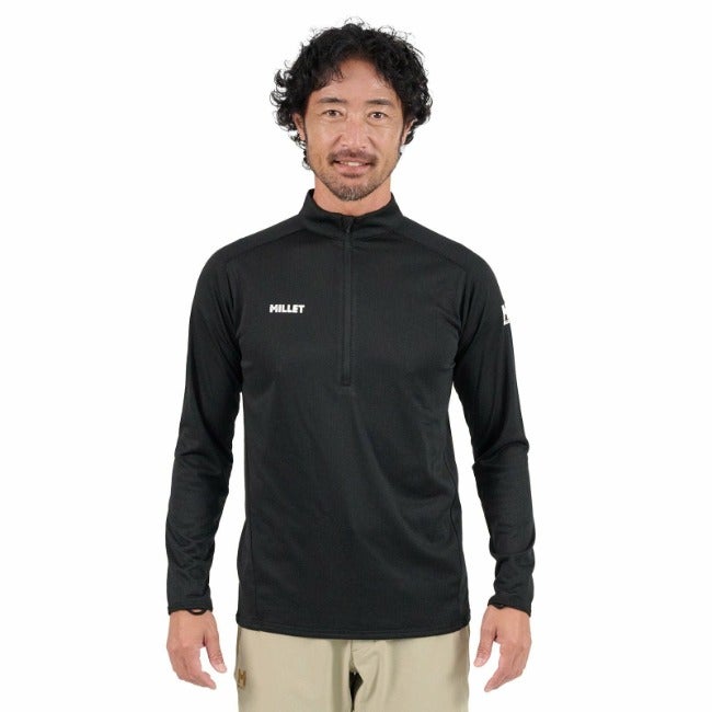 DRYGRID LIGHT HF ZIP LS Men's BLACK - NOIR