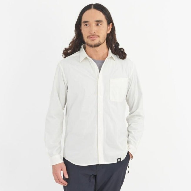 IB SOLID SHIRT LS Men's FOGGY DEW